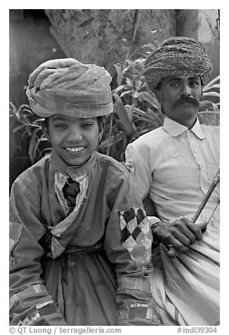 Man and boy. Agra, Uttar Pradesh, India