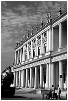 Palace. Veneto, Italy ( black and white)