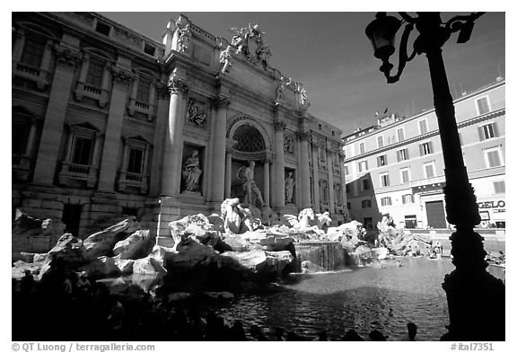 Trevi Fountain. Rome, Lazio, Italy