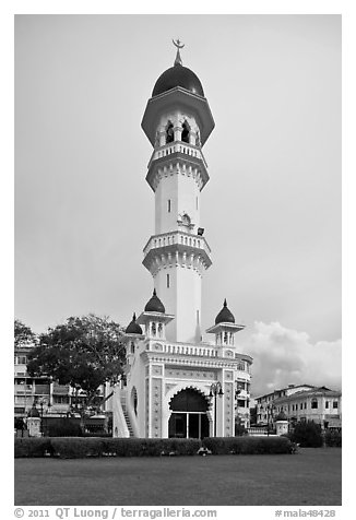 Minaret, Masjid Kapitan Keling. George Town, Penang, Malaysia