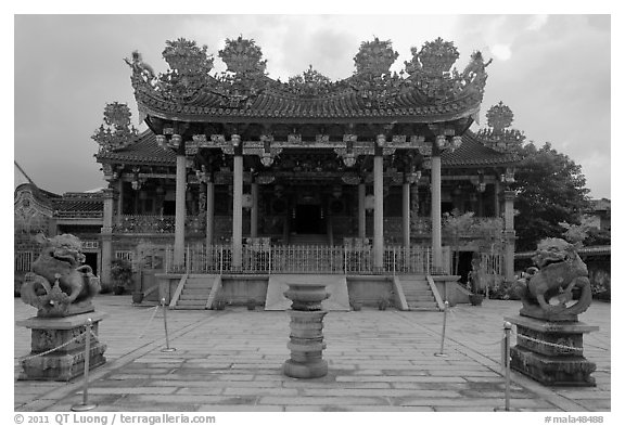 Khoo Kongsi facade. George Town, Penang, Malaysia