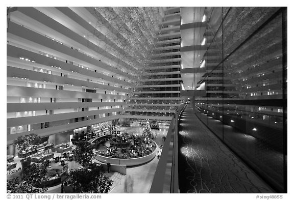 Inside Marina Bay Sands hotel. Singapore