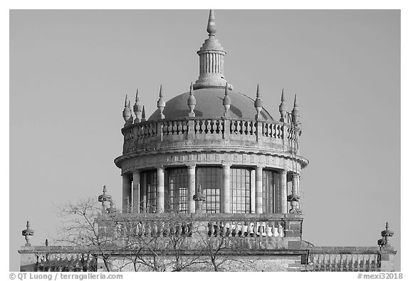 Dome of the main chapel of Hospicios de Cabanas. Guadalajara, Jalisco, Mexico