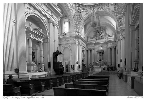 Interior of the Cathedral. Guadalajara, Jalisco, Mexico