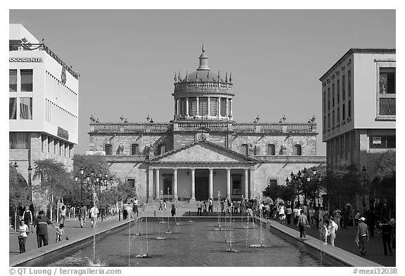 Basin and Hospicios de Cabanas. Guadalajara, Jalisco, Mexico
