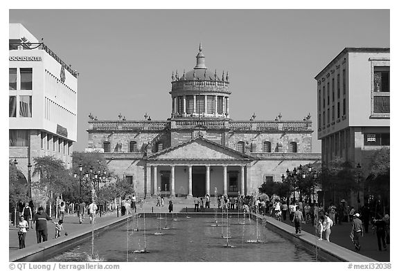 Basin and Hospicios de Cabanas. Guadalajara, Jalisco, Mexico