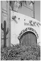 Tequila distillery, Puerto Vallarta, Jalisco. Jalisco, Mexico (black and white)