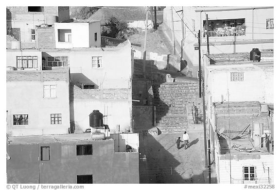 Cajaon de Garcia Rojas seen from above. Zacatecas, Mexico