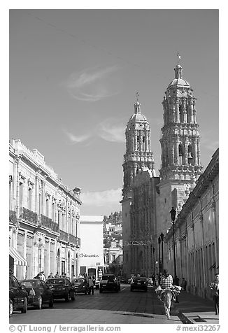 Cathedral, morning. Zacatecas, Mexico