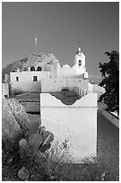 La Capilla de la Virgen del Patrocinio, atop Cerro de la Bufa. Zacatecas, Mexico (black and white)