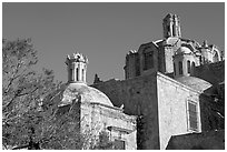 Dome of Rafael Coronel Museum. Zacatecas, Mexico ( black and white)