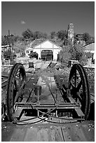 Mining installations. Guanajuato, Mexico (black and white)