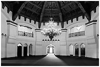 Former casino room, Riviera Del Pacifico, Ensenada. Baja California, Mexico (black and white)