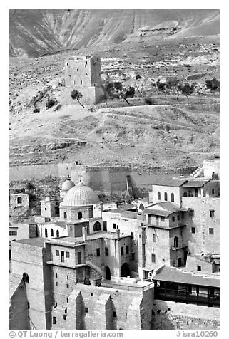 Mar Saba Monastery in the Judean Desert. West Bank, Occupied Territories (Israel)