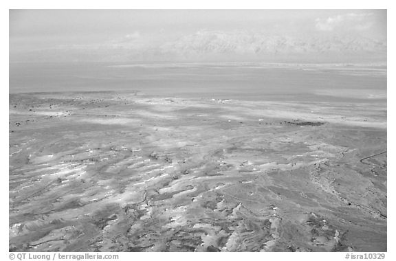 Dead Sea and Jordan seen from Masada. Israel