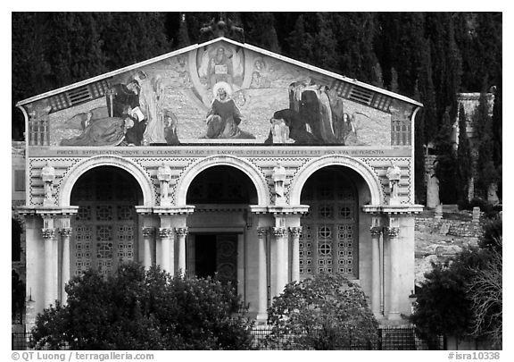 Church, Mount of Olives. Jerusalem, Israel