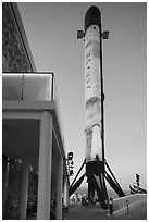 Exhibit 7: Lift-off, USA Pavilion. Expo 2020, Dubai, United Arab Emirates ( black and white)