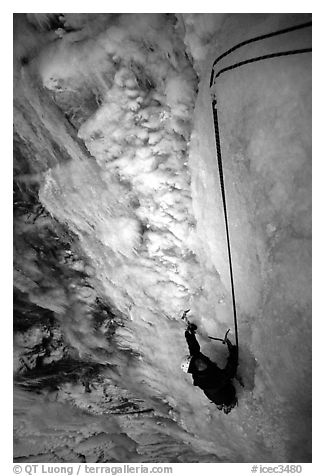 Climbing in  Provo Canyon, Utah. USA