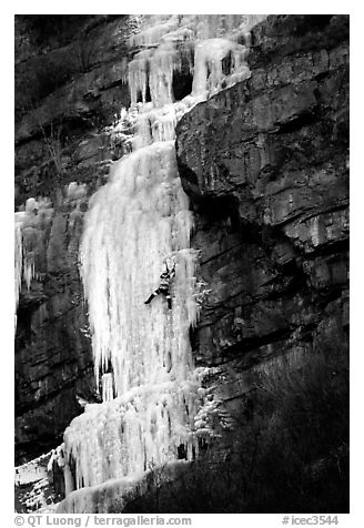 Climbing in  Provo Canyon, Utah. USA