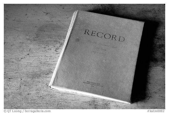 Log in abandonned geological survey cabin, Valley of Ten Thousand smokes. Katmai National Park, Alaska