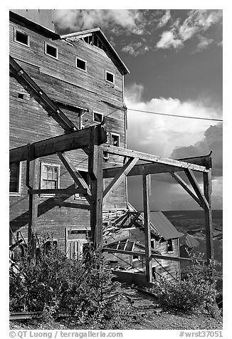 Kennecott Mill, late afternoon. Wrangell-St Elias National Park, Alaska, USA.