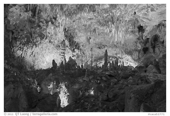 Fairyland, Big Room. Carlsbad Caverns National Park, New Mexico, USA.