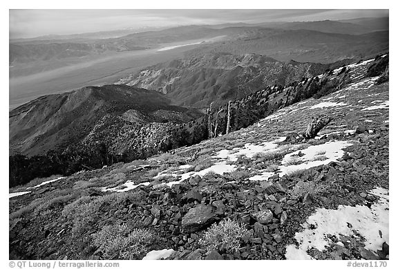 View from Telescope Peak. Death Valley National Park, California, USA.