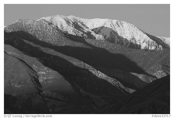 Telescope Peak at sunset. Death Valley National Park, California, USA.