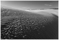 Heart of the Sands, early morning. White Sands National Park ( black and white)
