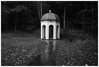 Sieur de Monts springs. Acadia National Park ( black and white)