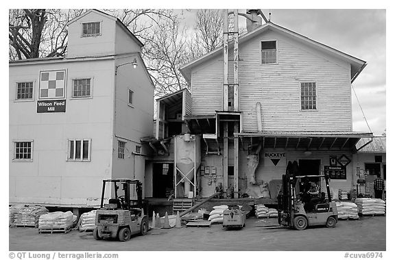 Wilson Feed  Mill. Cuyahoga Valley National Park, Ohio, USA.