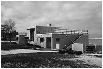 Century of Progress homes. Indiana Dunes National Park ( black and white)
