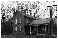 Chellberg Farm. Indiana Dunes National Park ( black and white)