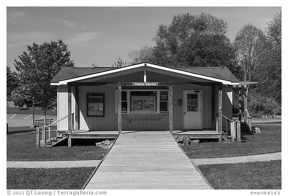 Grandview Visitor Center. New River Gorge National Park and Preserve, West Virginia, USA.