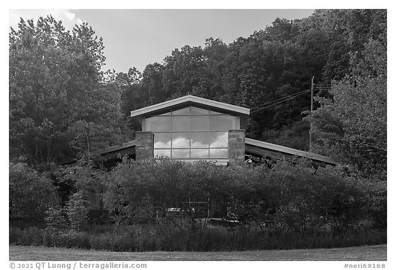 Sandstone Visitor Center. New River Gorge National Park and Preserve, West Virginia, USA.