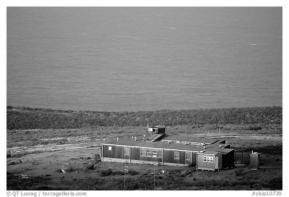 Ranger station, San Miguel Island. Channel Islands National Park, California, USA.