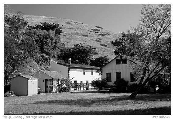 Historic Scorpion Ranch, Santa Cruz Island. Channel Islands National Park, California, USA.