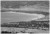 Bechers Bay, Santa Rosa Island. Channel Islands National Park ( black and white)