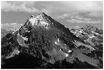 Johannesburg Mountain, North Cascades National Park.  ( black and white)