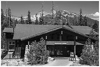 Wuksachi Lodge. Sequoia National Park ( black and white)