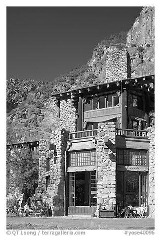 Ahwahnee hotel. Yosemite National Park, California, USA.