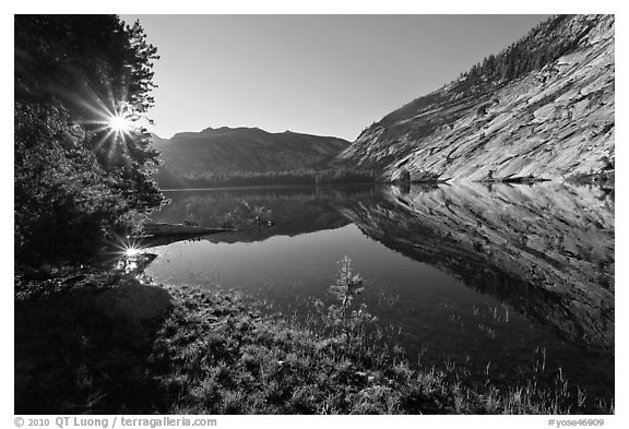 Sunrise, Merced Lake. Yosemite National Park, California, USA.