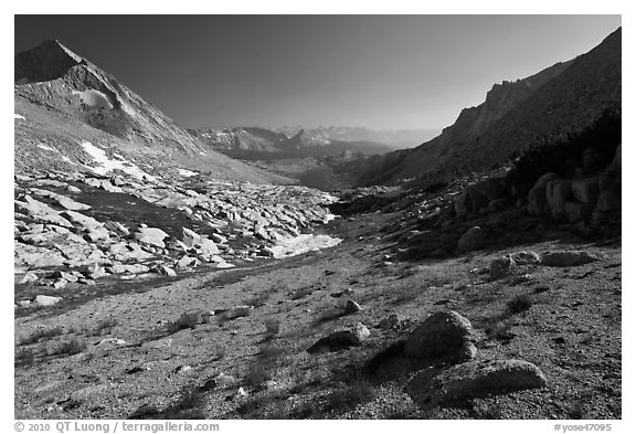 Conness Creek and Roosevelt Lake. Yosemite National Park, California, USA.