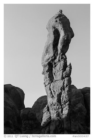 Spire. Arches National Park, Utah, USA.