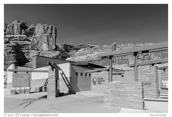 Visitor Center. Arches National Park, Utah, USA.