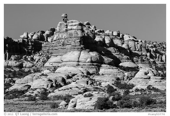 Doll House, Maze District. Canyonlands National Park, Utah, USA.