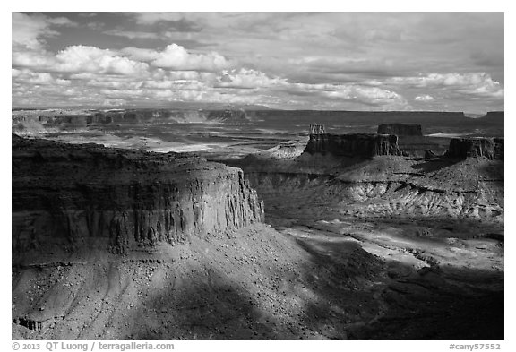 Mesas and canyons from High Spur, Orange Cliffs Unit, Glen Canyon National Recreation Area, Utah. USA