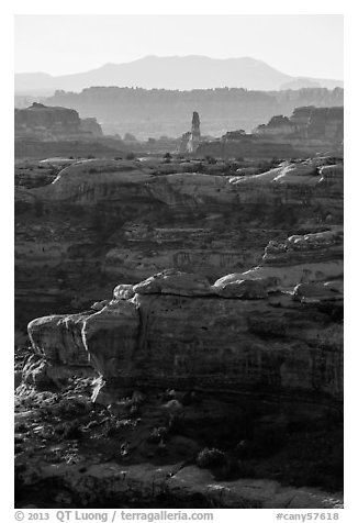 Ridges in Jasper Canyon, Maze District. Canyonlands National Park, Utah, USA.