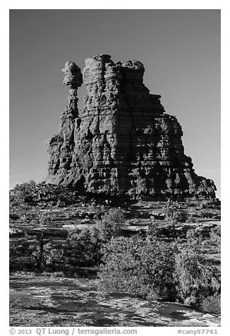 Eternal Flame, late afternoon. Canyonlands National Park, Utah, USA.