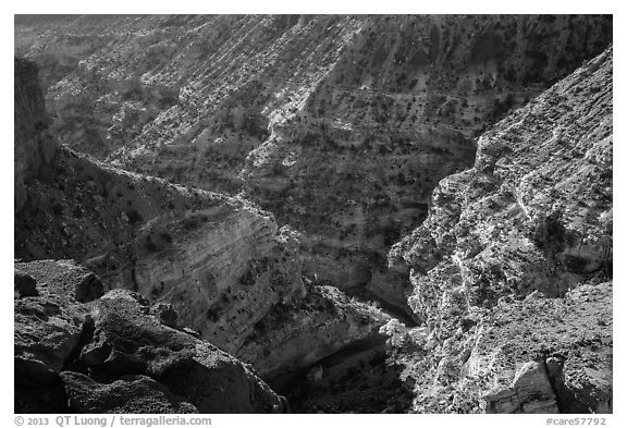 Sulfur Creek Canyon. Capitol Reef National Park, Utah, USA.